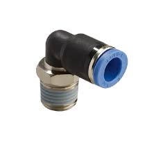 Racor codo manguera de 8 mm