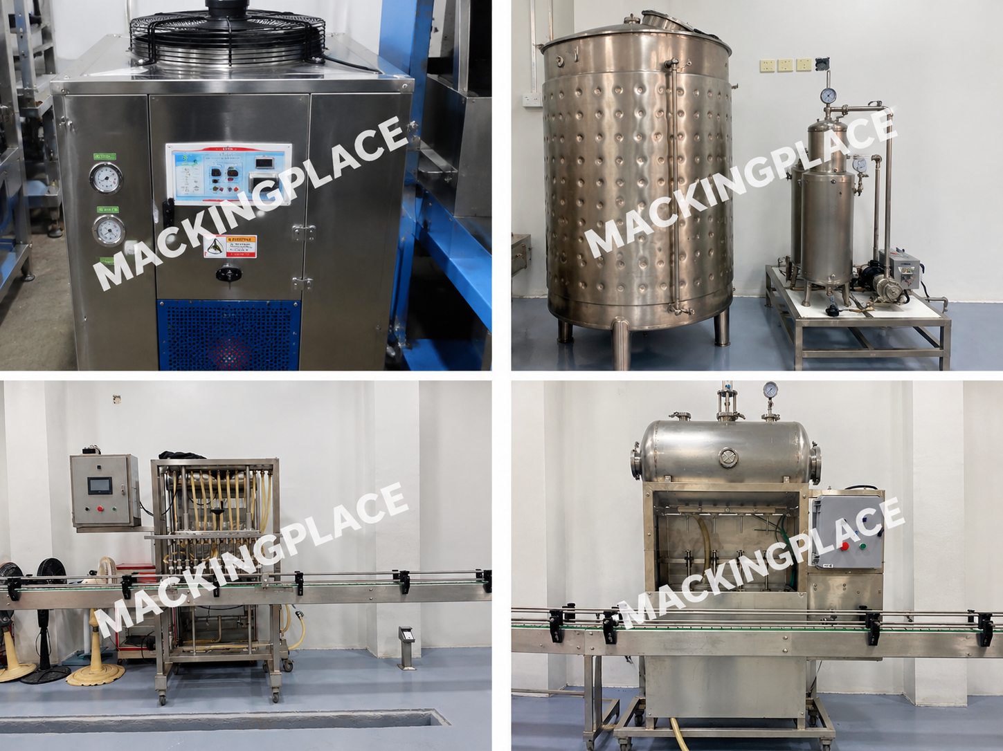 Miniatura de Lote de Equipos para Producción y Envasado de Bebidas
