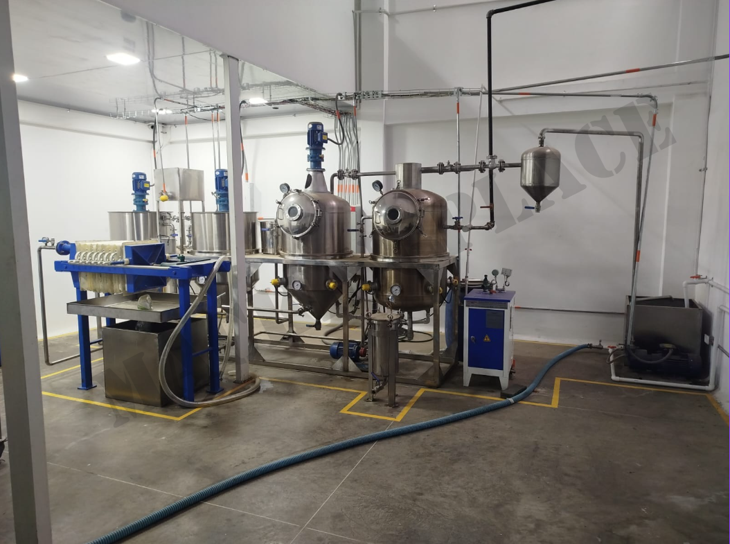 Miniatura de Línea de Producción y Refinación de Aceite Vegetal