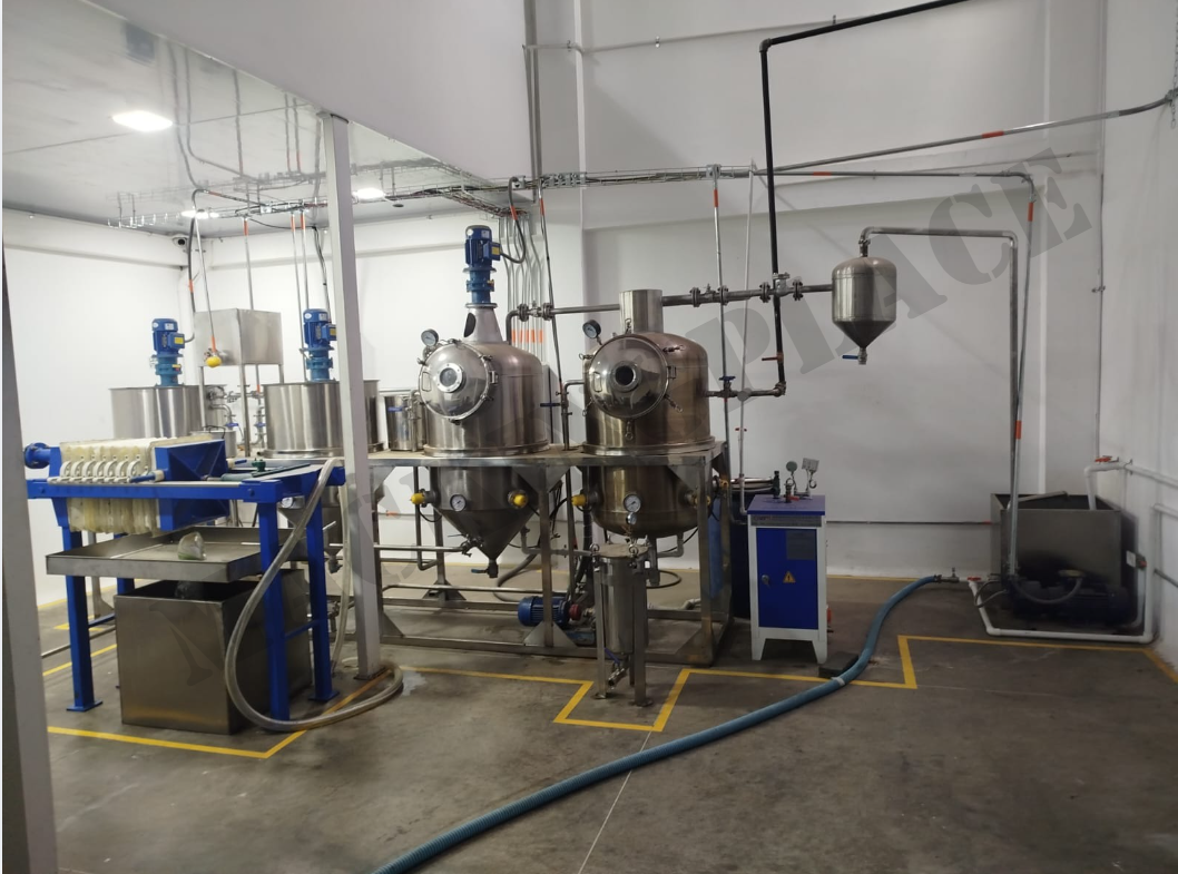Miniatura de Línea de Producción y Refinación de Aceite Vegetal