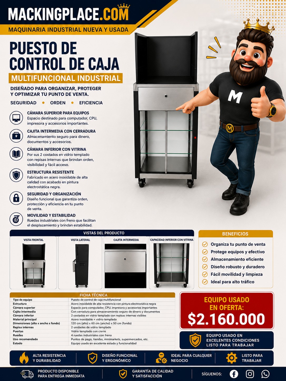 Miniatura de Lote Completo de Maquinaria y Equipos para Panadería