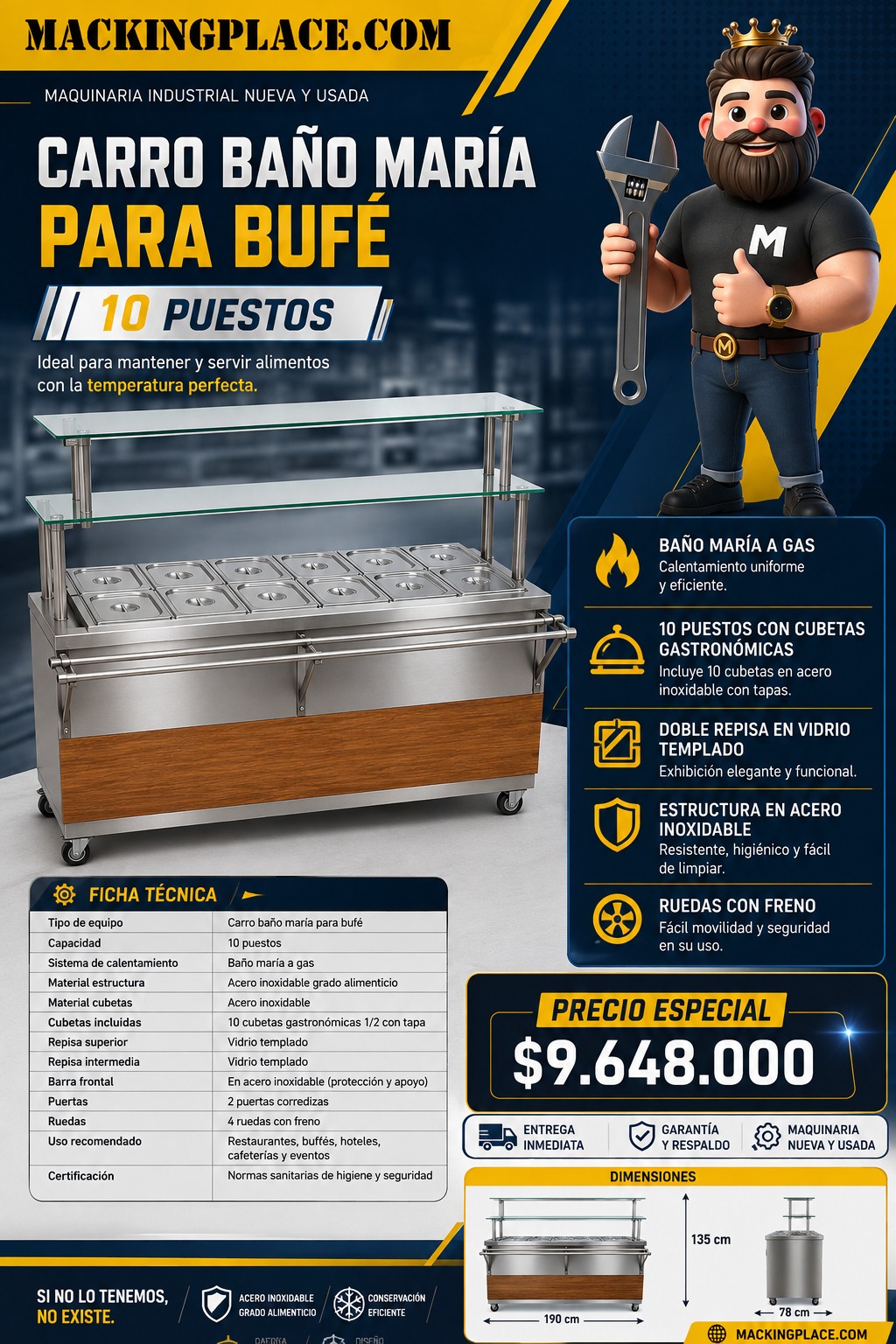 Miniatura de Lote Completo de Maquinaria y Equipos para Panadería